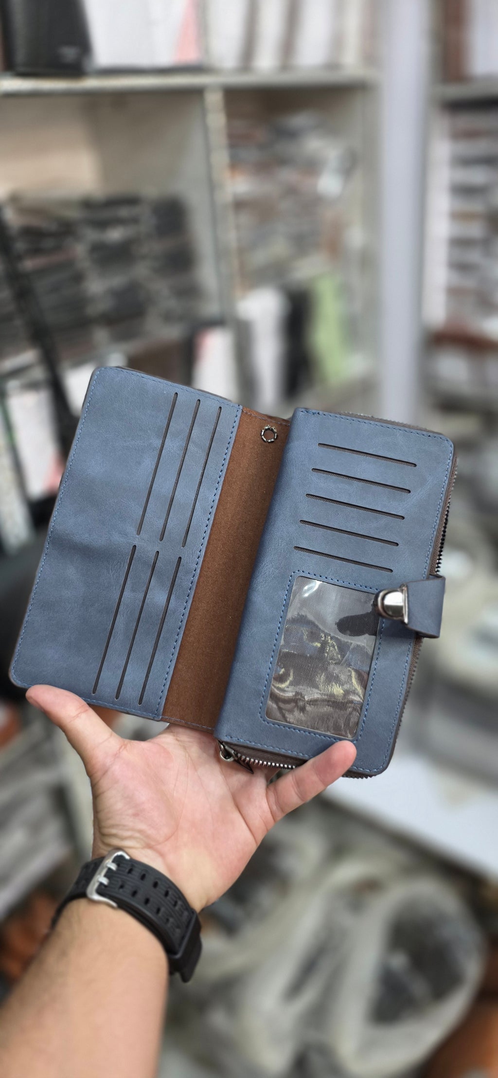 𝐏𝐑𝐄𝐌𝐈𝐔𝐌 LONG 𝐖𝐀𝐋𝐋𝐄𝐓 Orignal Leather