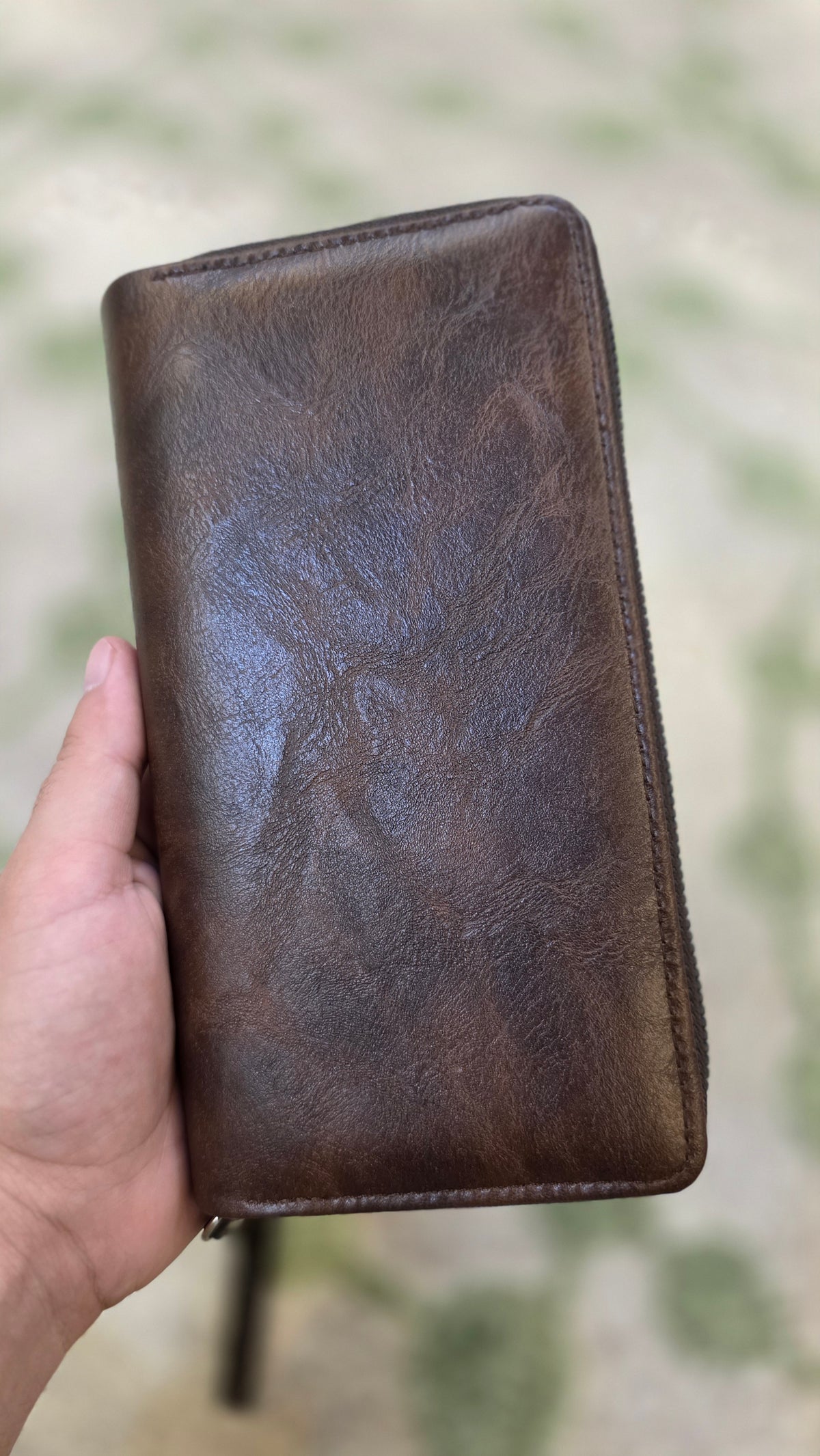 𝐏𝐑𝐄𝐌𝐈𝐔𝐌 𝐋𝐄𝐀𝐓𝐇𝐄𝐑 𝐖𝐀𝐋𝐋𝐄𝐓 brown
