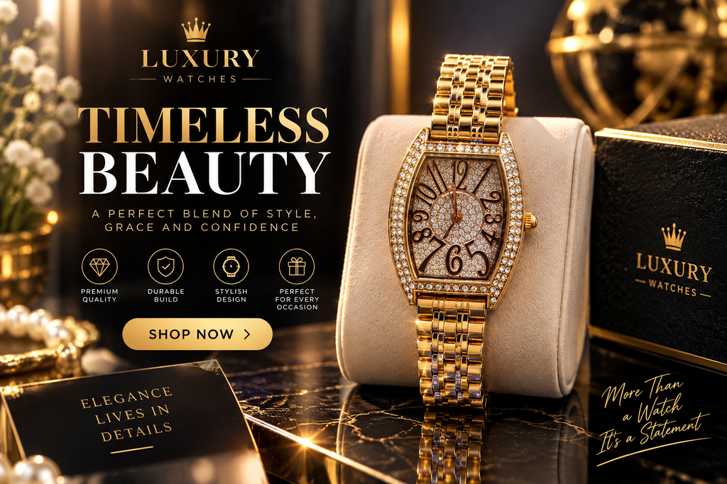 Classic Luxe Women’s Wristwatch