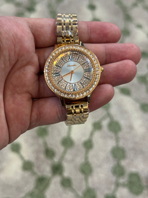 Crystal Charm Ladies Watch