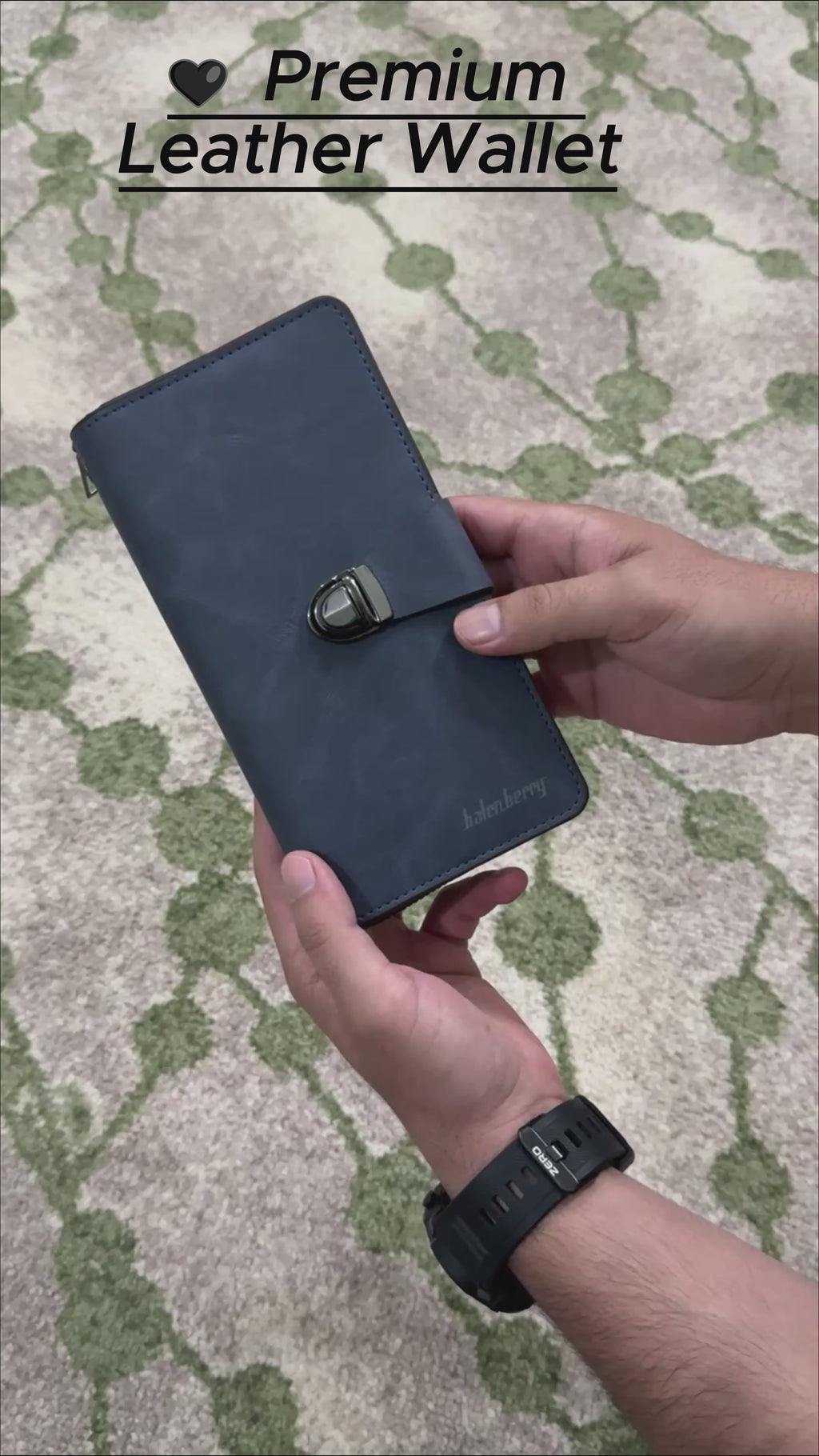 𝐏𝐑𝐄𝐌𝐈𝐔𝐌 LONG 𝐖𝐀𝐋𝐋𝐄𝐓 Orignal Leather